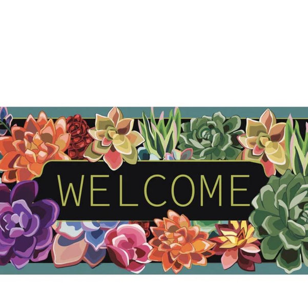 Summer Succulent Sassafras Switch Mat
