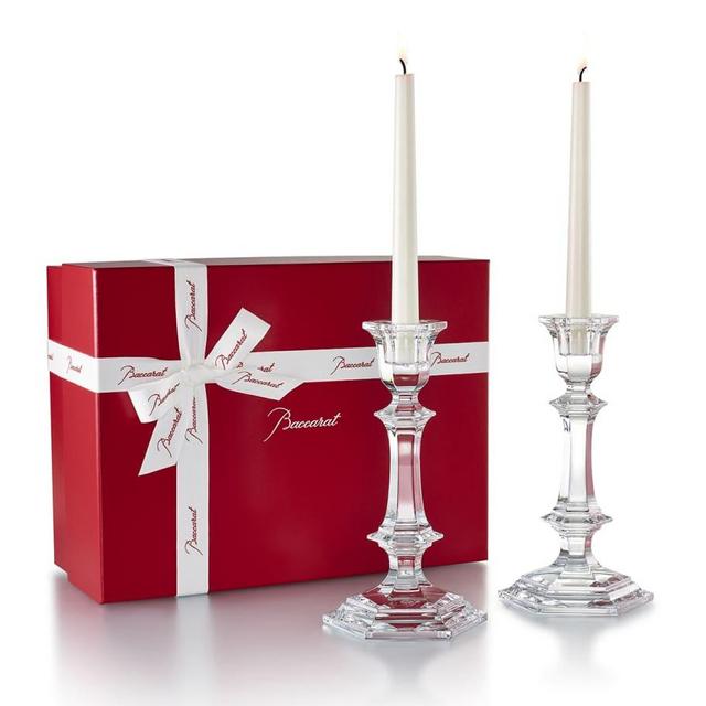 BaccaratHarcourt Candlestick Holders, Set of 2