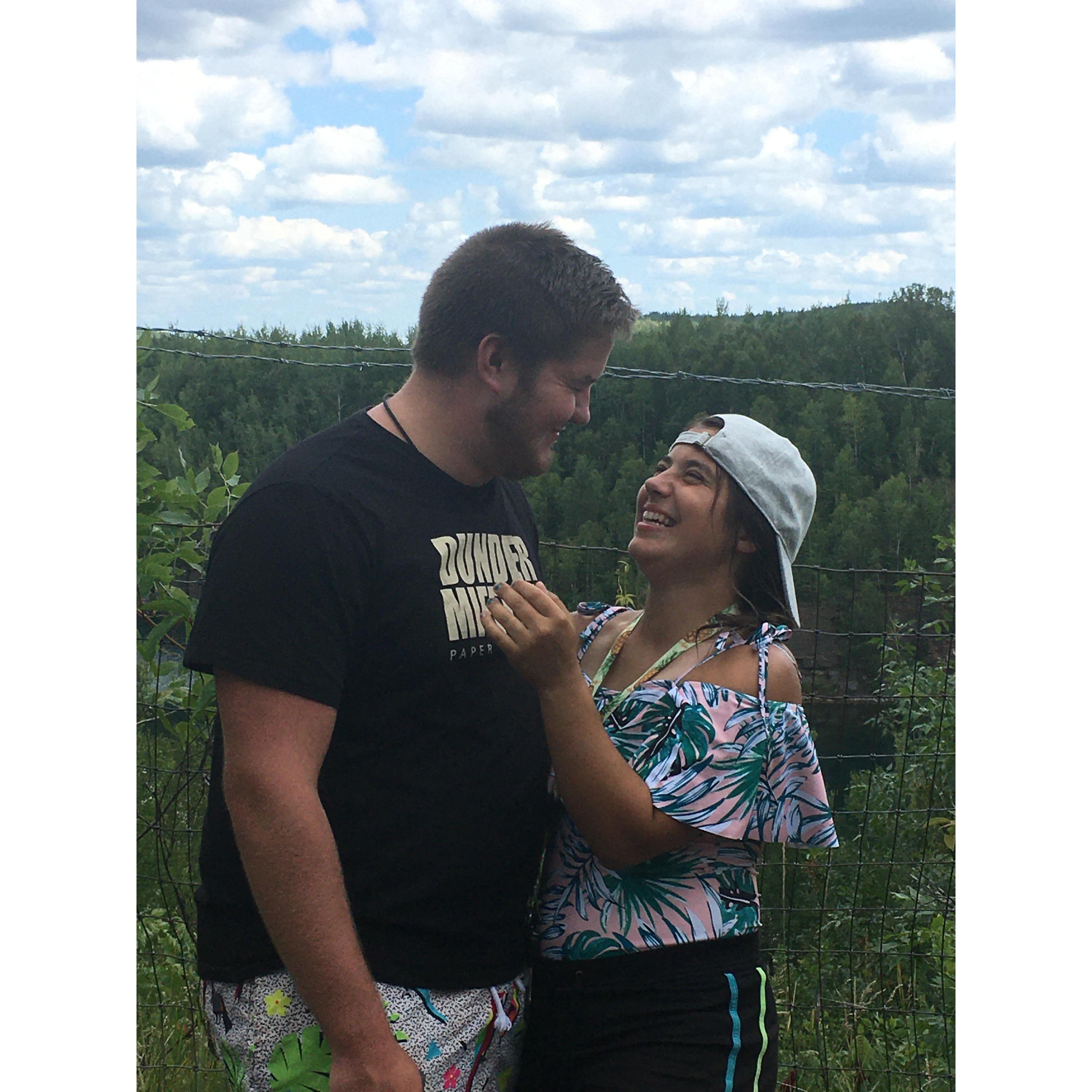 Cliff jumping at Orebegone
August 2020