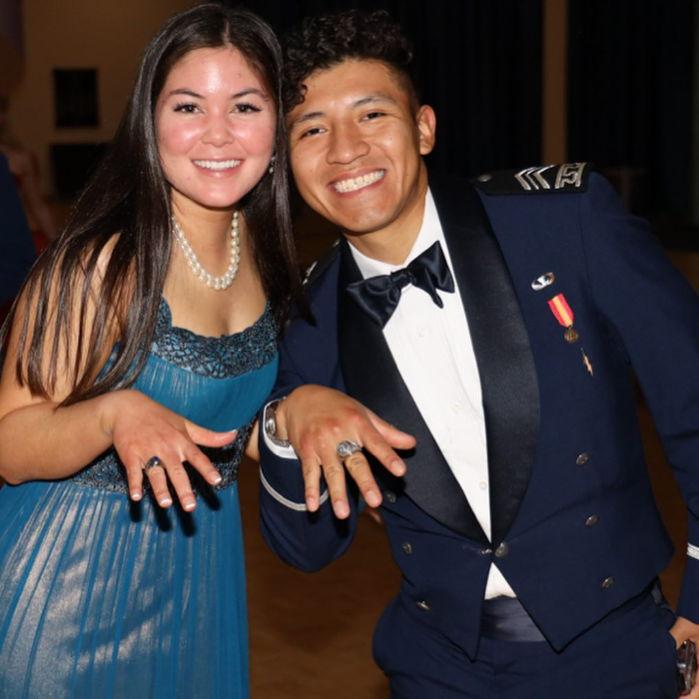 Ring Dance! (junior year of college 2023)