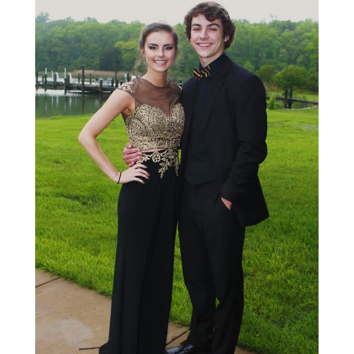 Savana's senior prom for South River HS in 2016.