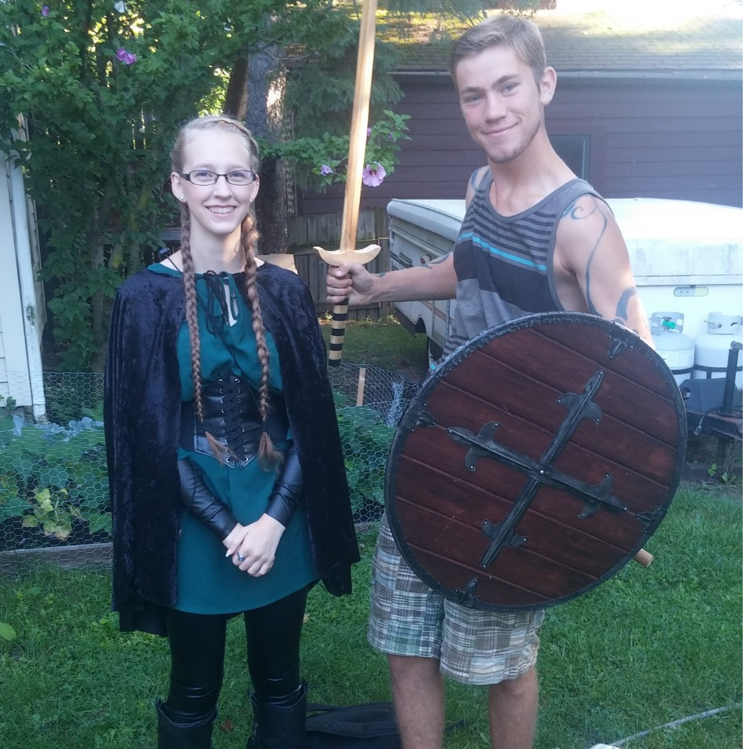We went to the Medieval Festival at Black Rock.