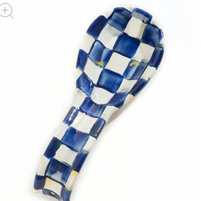 Mackenzie Childs - Royal Check Spoon Rest