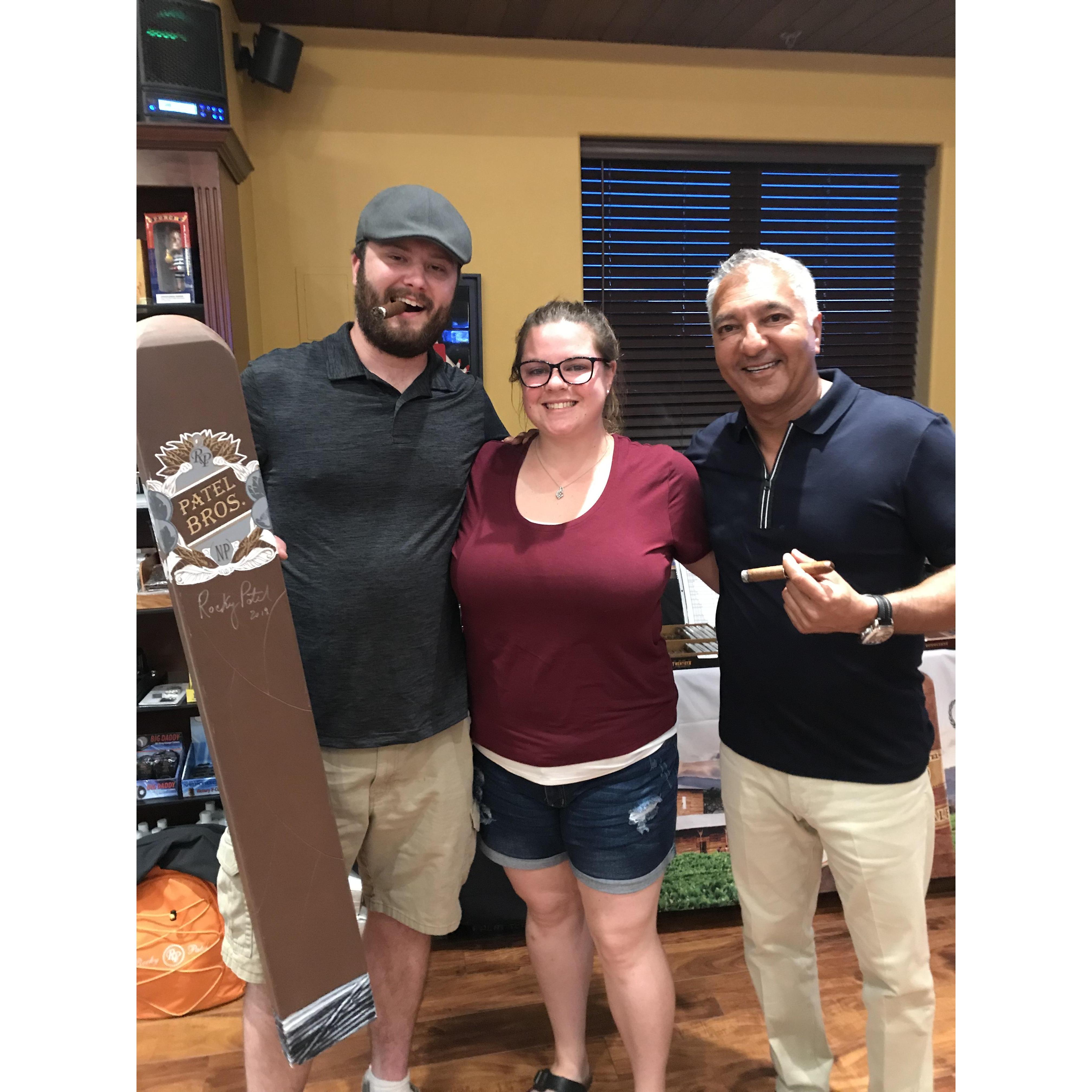 Celebrated Kiran’s 24th birthday with Rocky Patel.