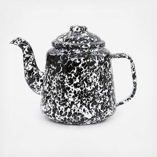 Splatter Enamelware Teapot