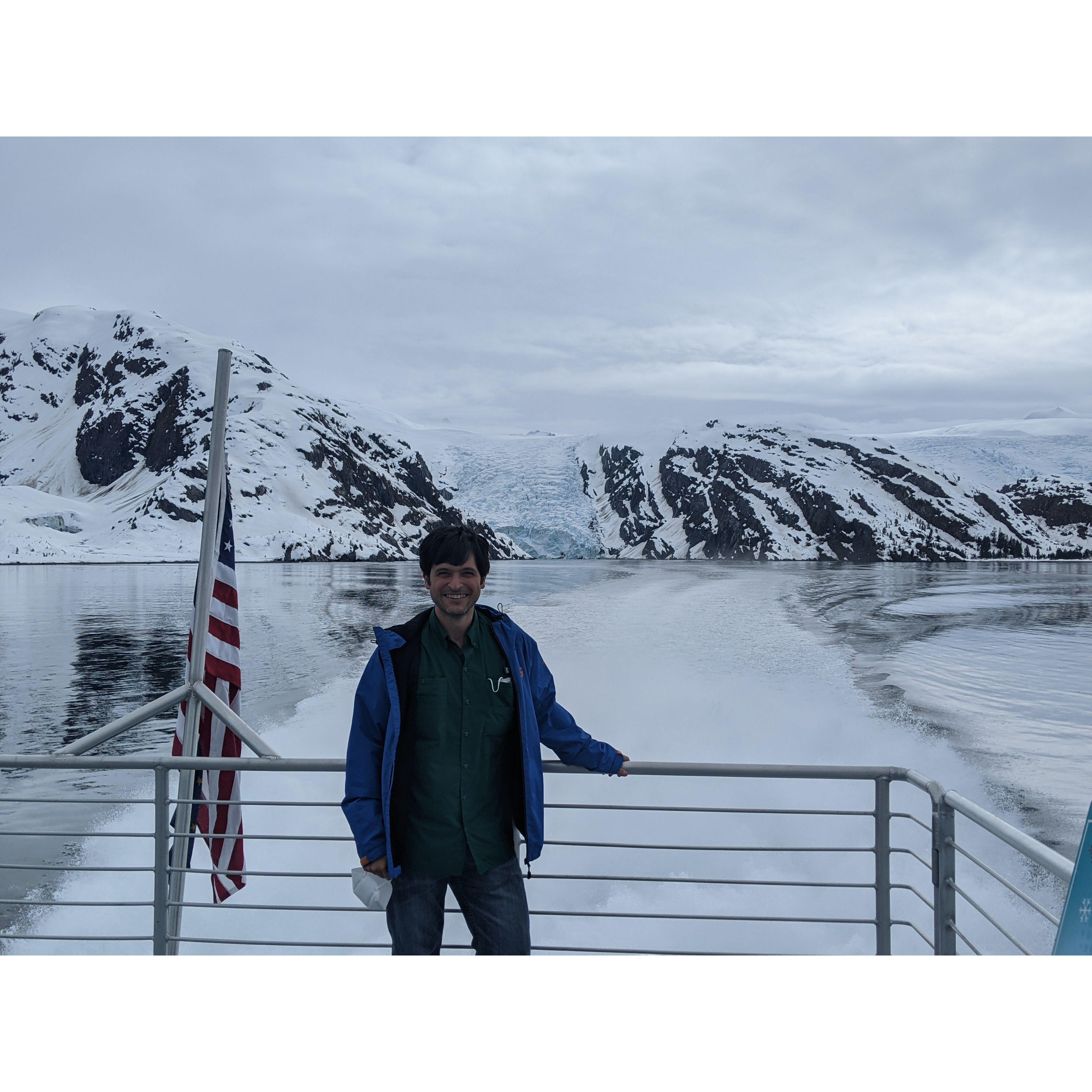 Glacier cruise in Whittier, AK