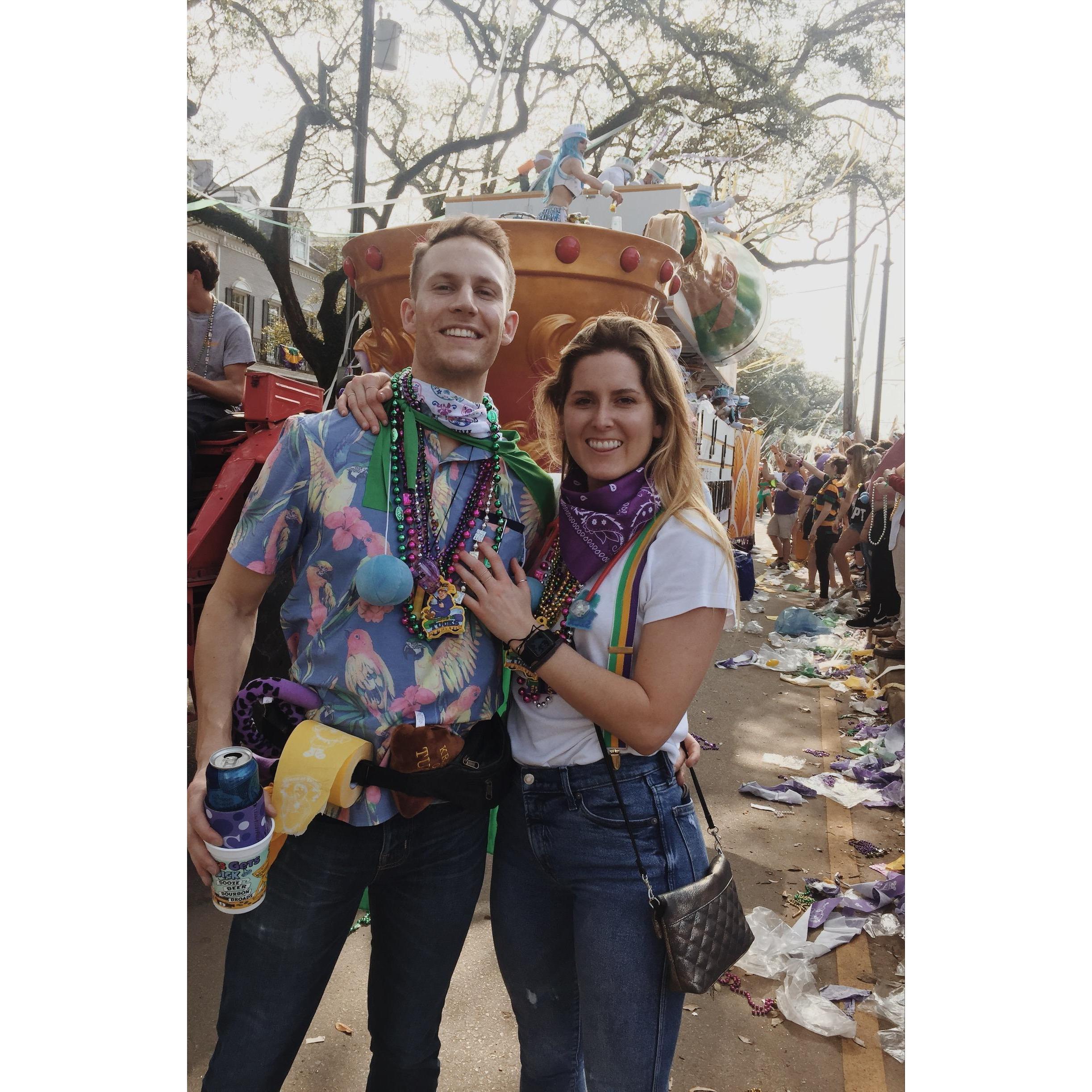 KEV'S FIRST MARDI GRAS