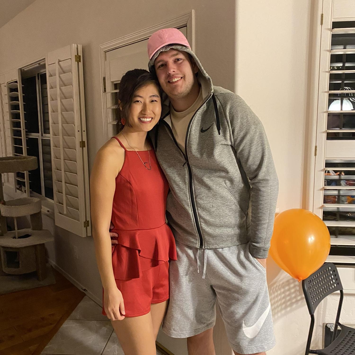 Halloweekend, guess our costume!