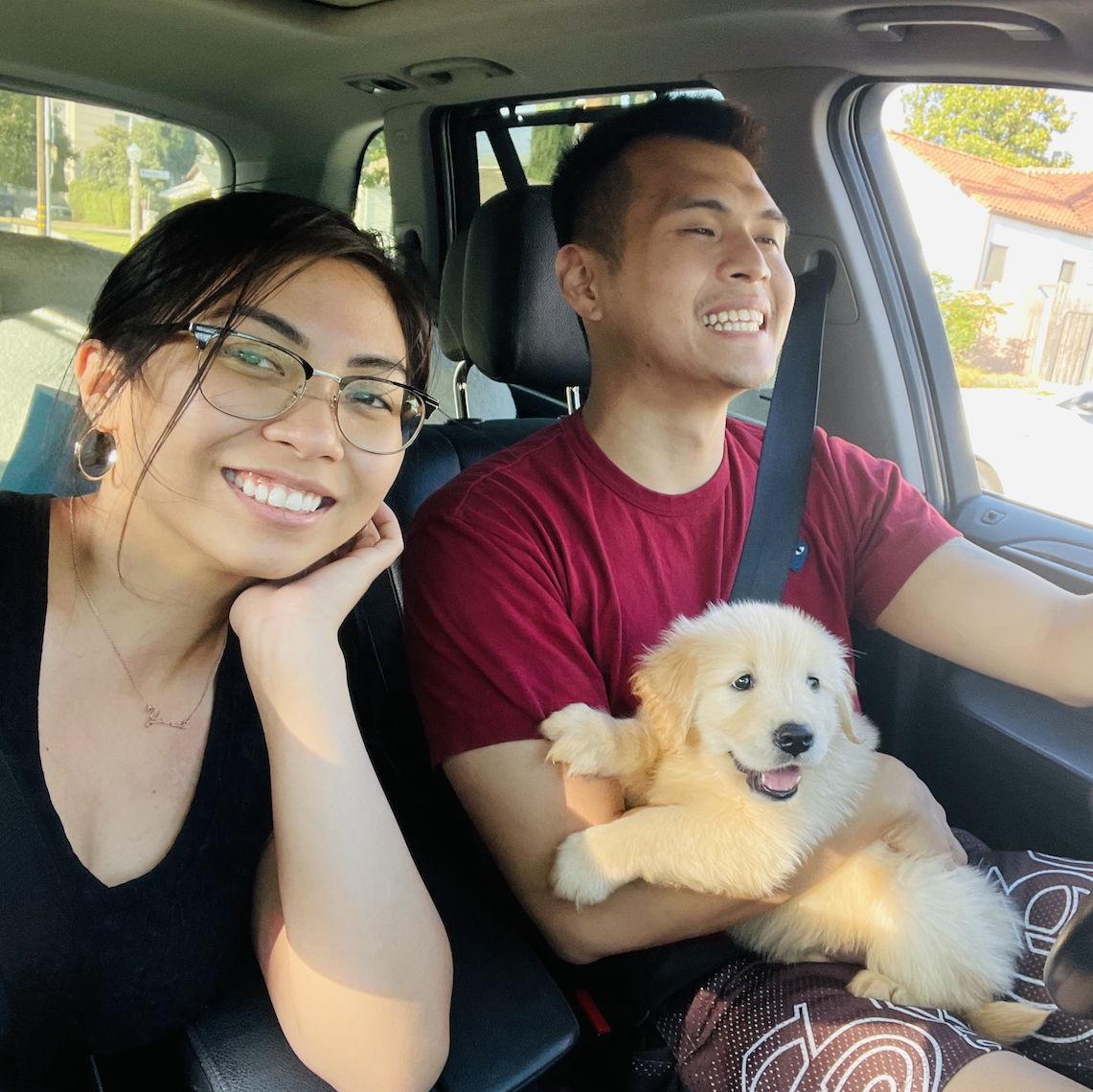 Sep 21' - First time meeting and bringing Luna home