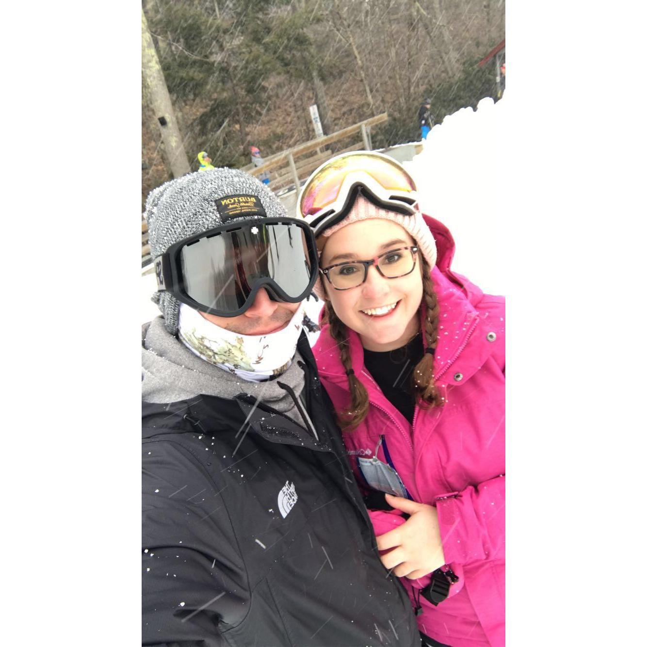 Snowboarding Sugar Mountain!
