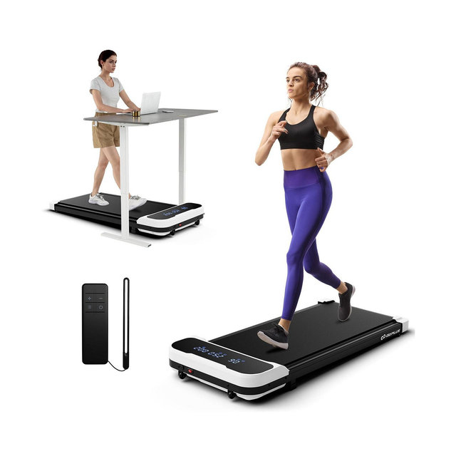 2.5HP Under Desk Treadmill for Home and Office Remote Control LED Display