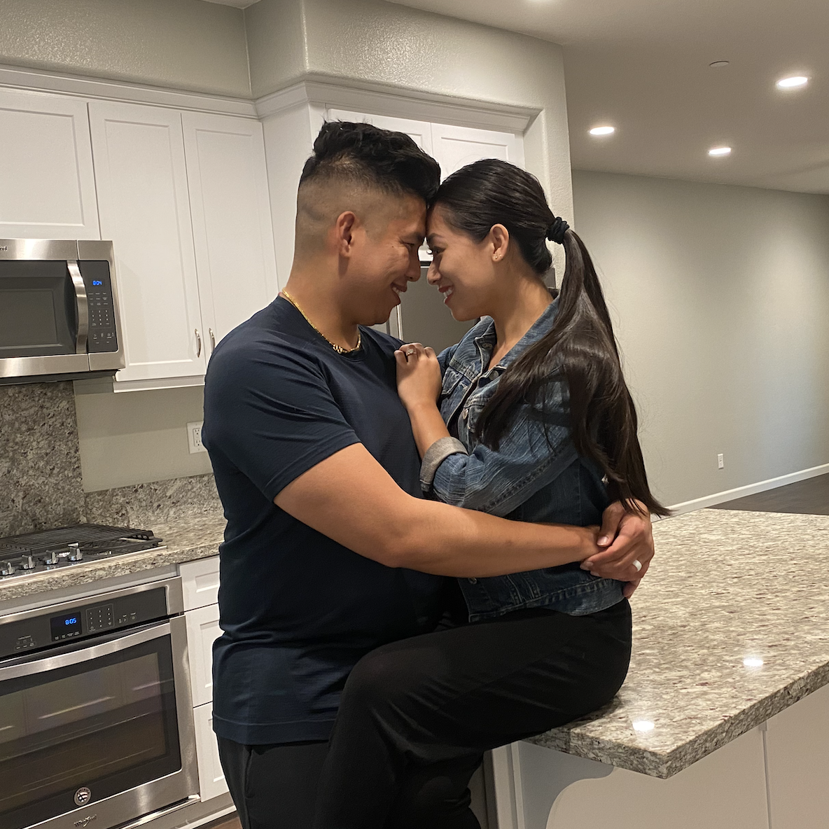 The day we got the keys to our first home :)