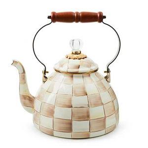 MacKenzie Childs 3 Quart Tea Kettle