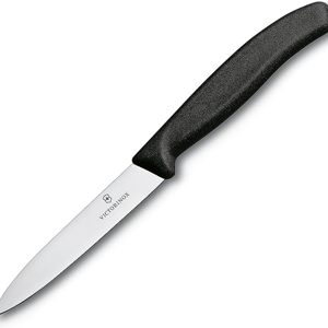 Victorinox Swiss Army 6.7703 Swiss Classic Straight Paring Knife Black 4 in