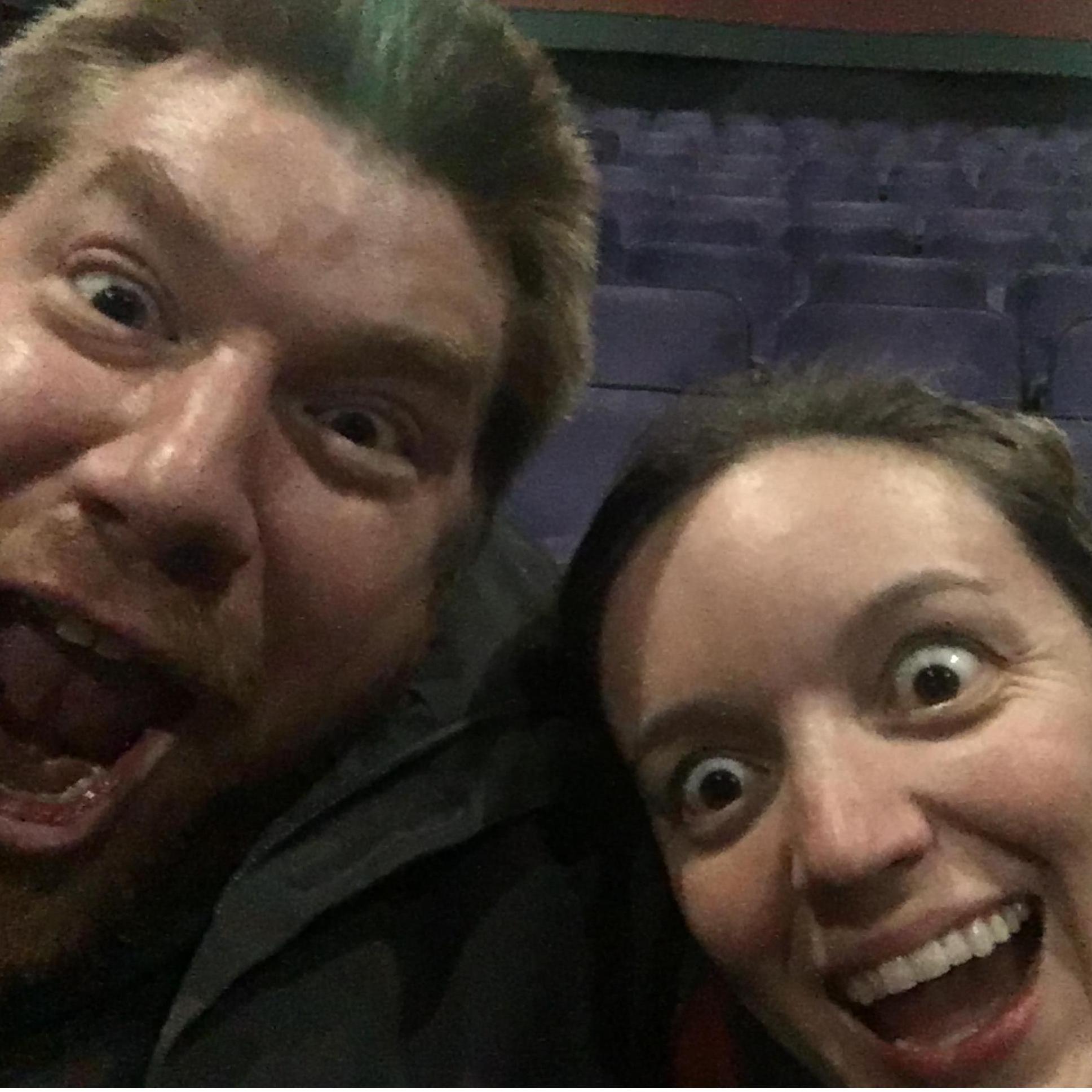getting the WHOLE theater to ourselves for Rise of Skywalker on premiere day 2019