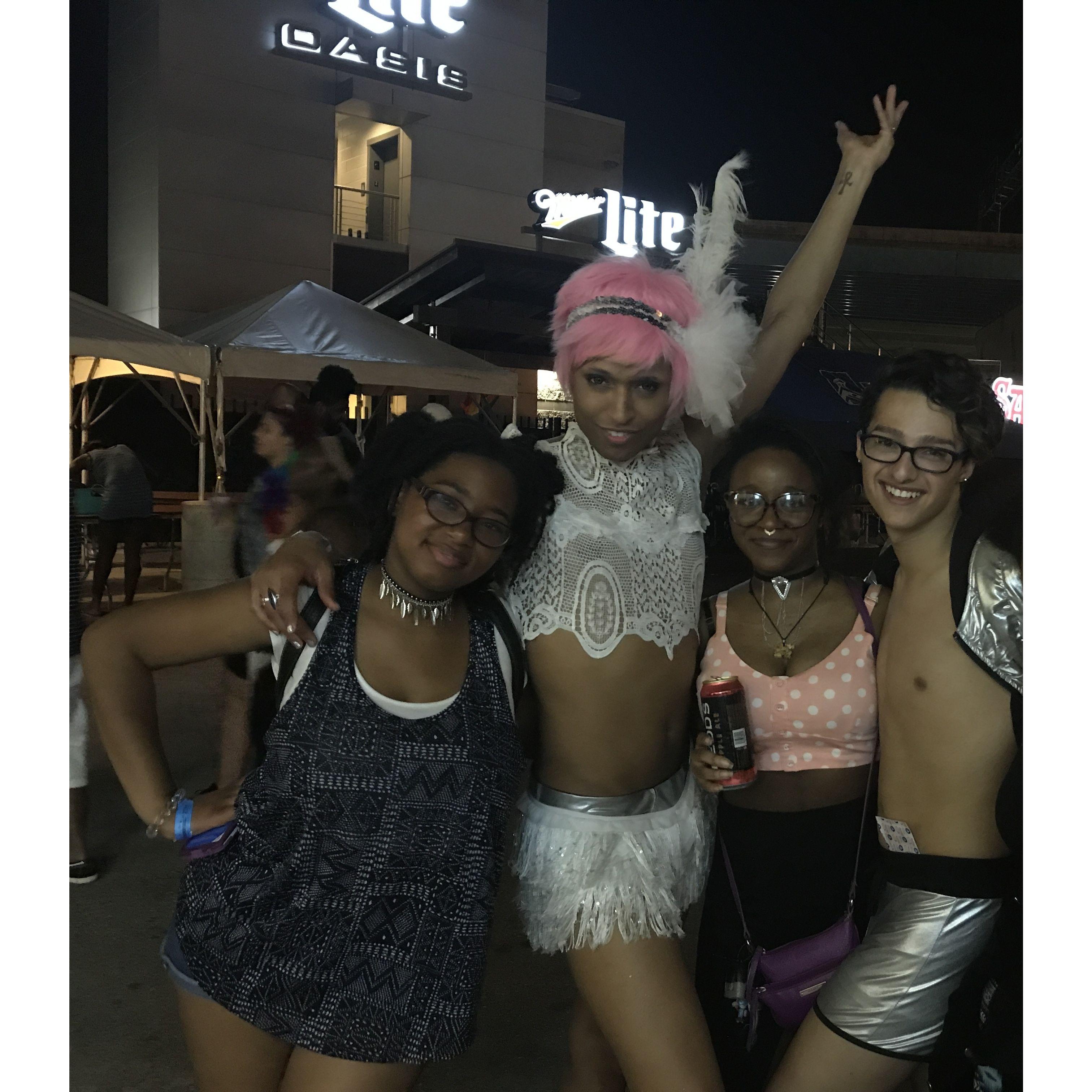 Sadie and I at Pride Fest!