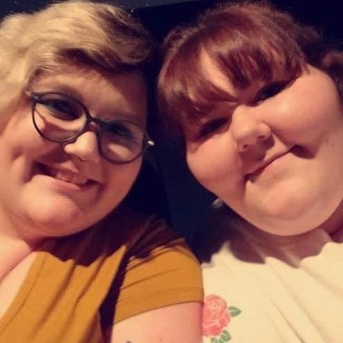 Inside the movie theater on our first date! September 2018