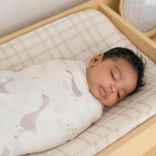 Charlie Farmhouse Quilted Changing Pad Cover