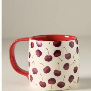 Berry Berry Stoneware Mug- Cherry