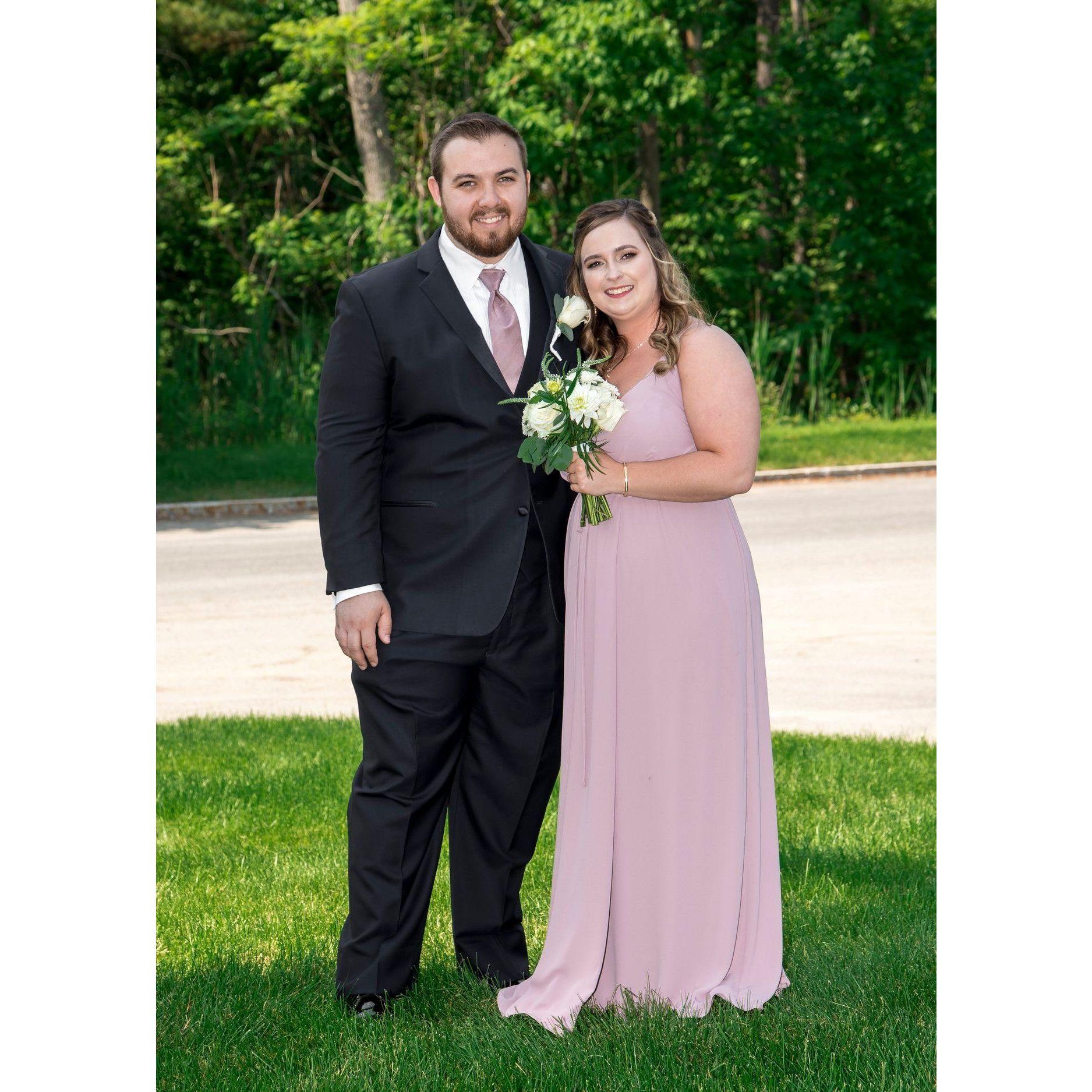 Kelly and Jesse's wedding 2019.