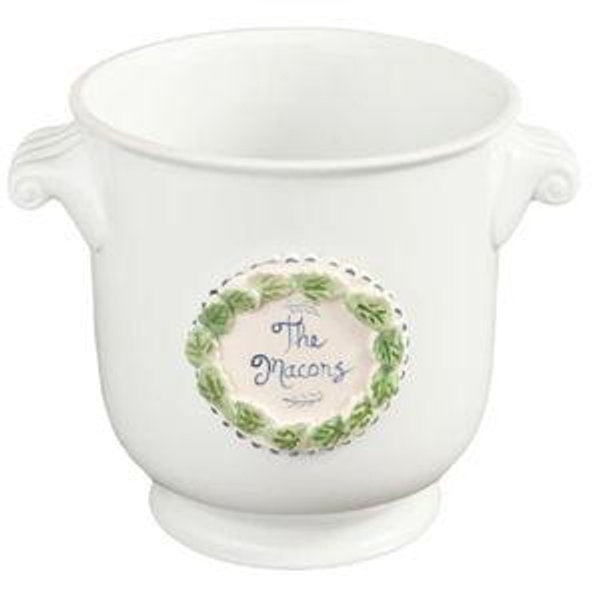 Ice Bucket with "The Durans" Monogram