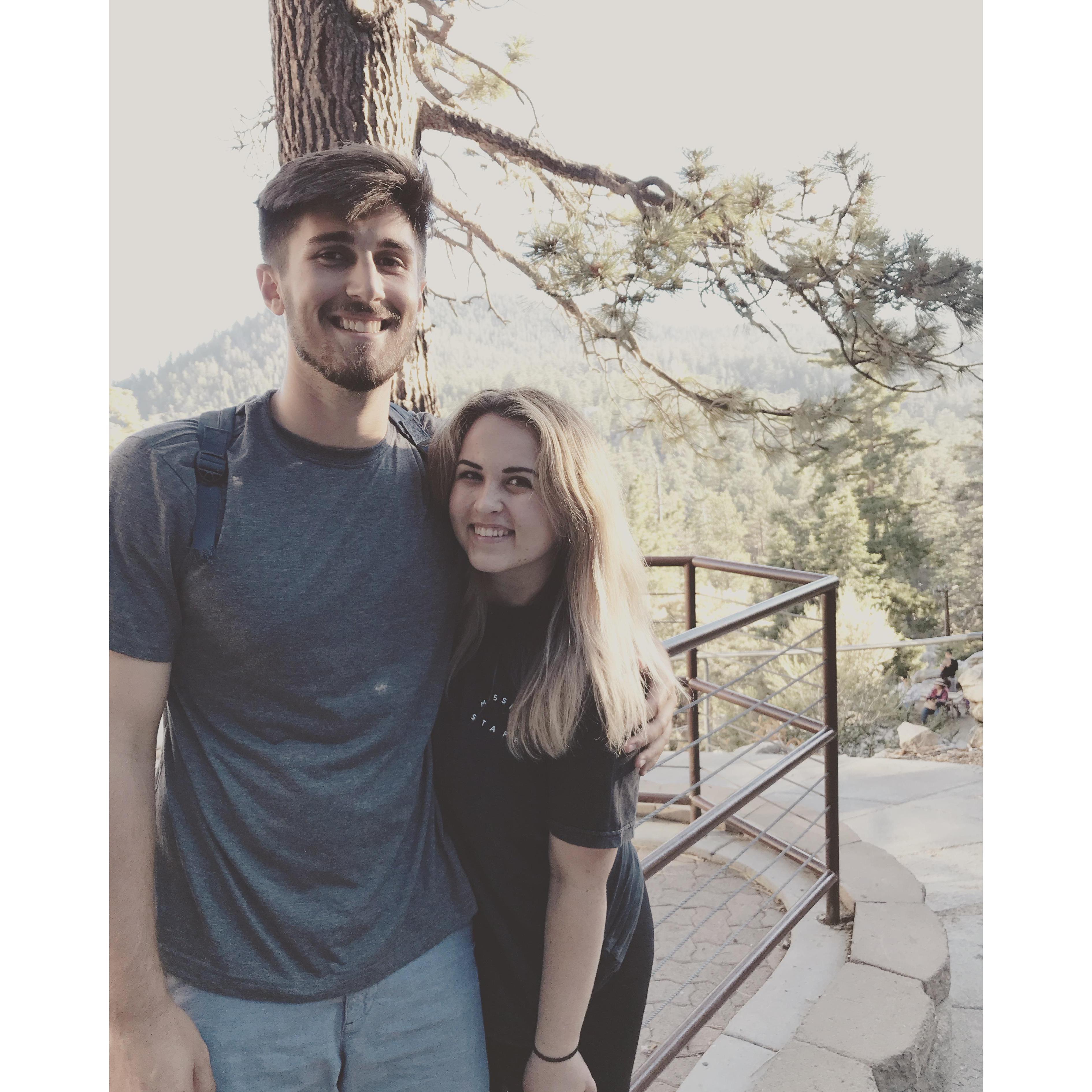 Jarrod's first trip to California with Jo's family (July 22nd, 2018).