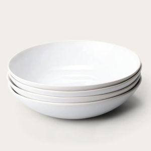 Pasta Bowl Set - Fable (Glossy Pearl White)