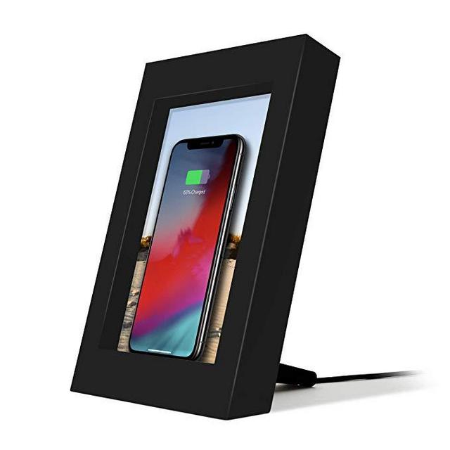 Twelve South Picture Frame Stand with Integrated Charger for iPhone