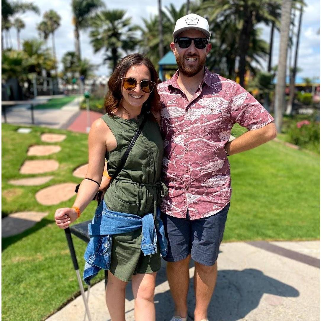 A little mini golf!
