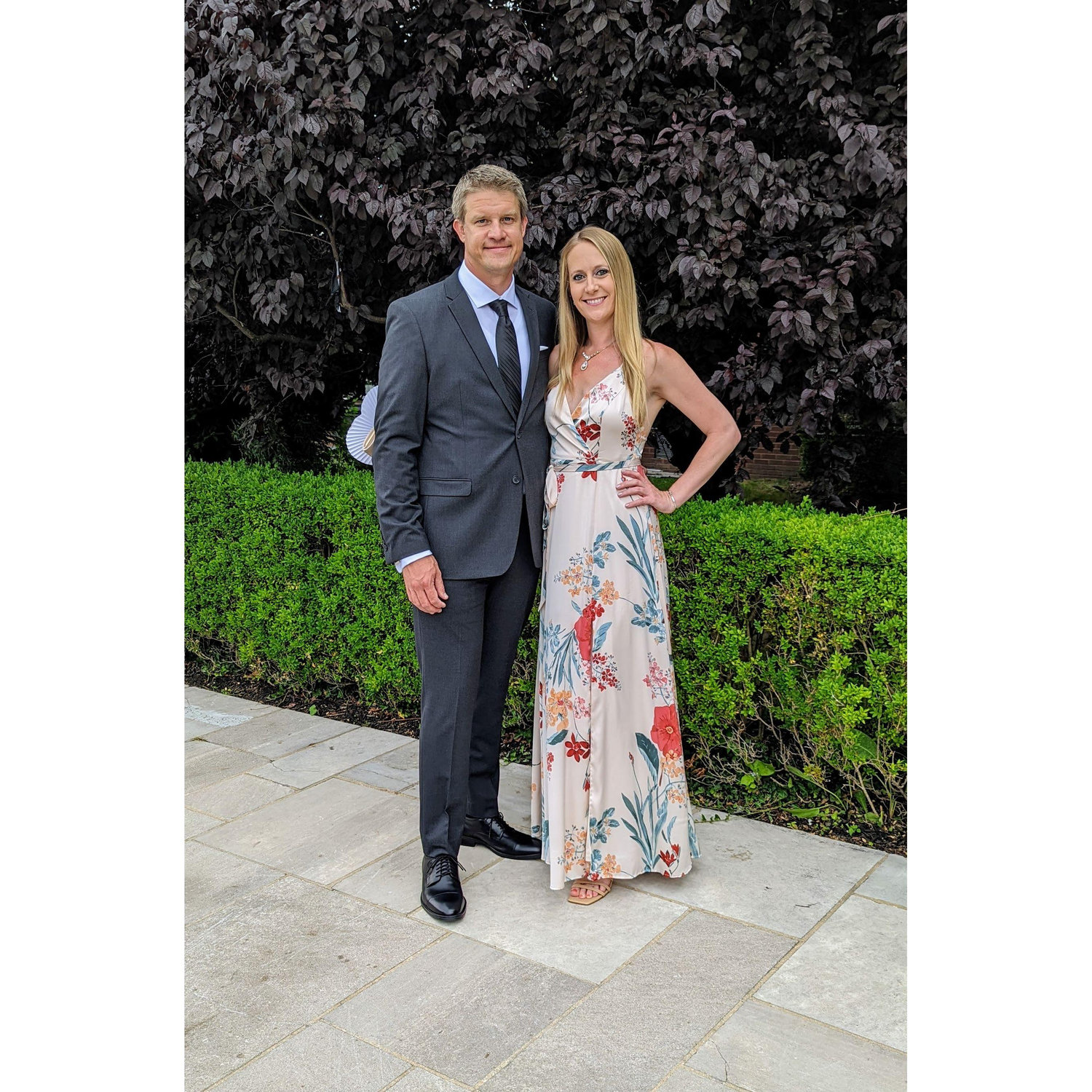 Brett and Siobhan's wedding in 2022