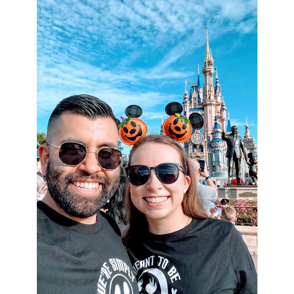 New matching shirts - same matching smiles! Walt Disney World (Oct. 2021)