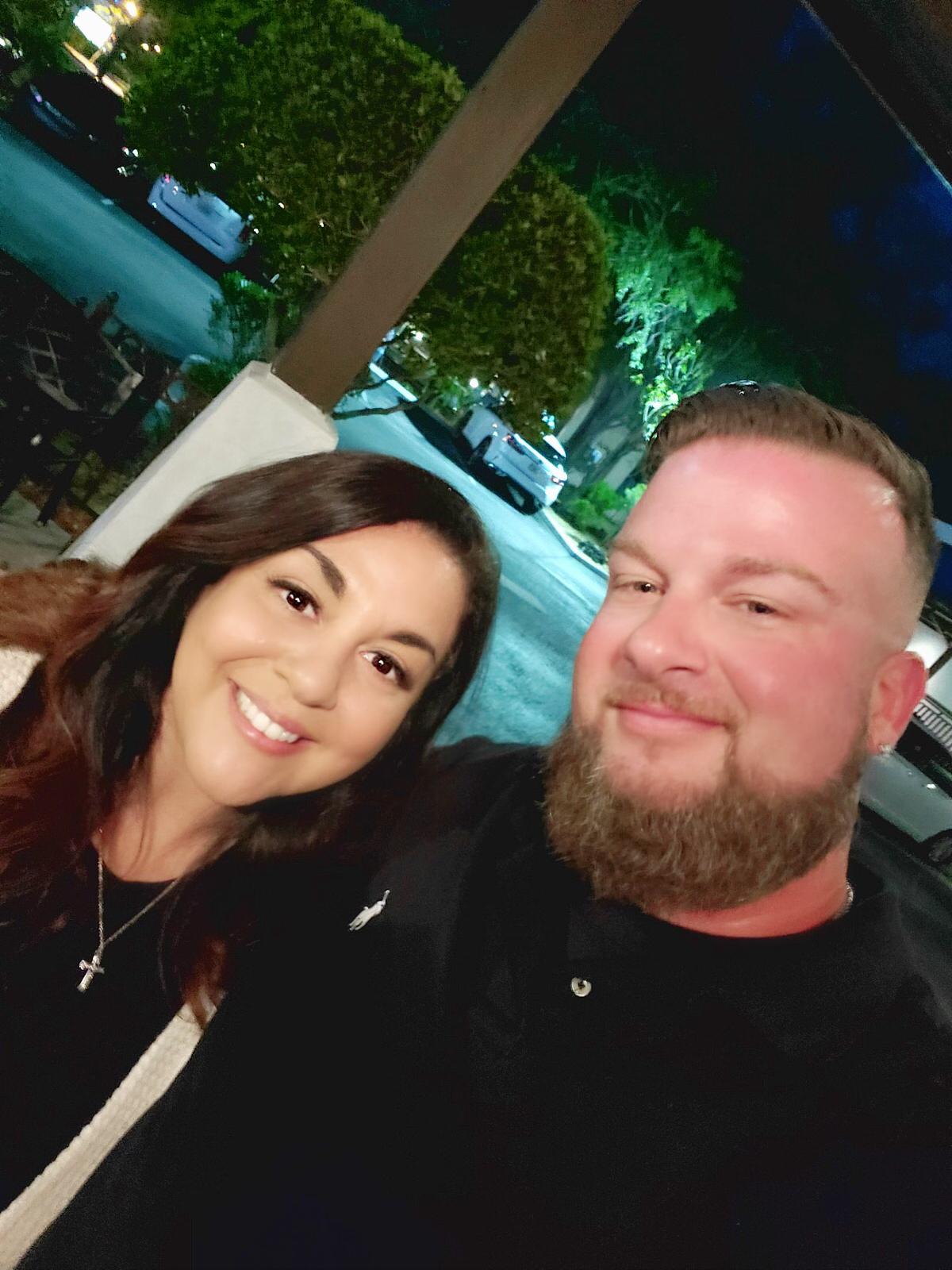 Our very first date.