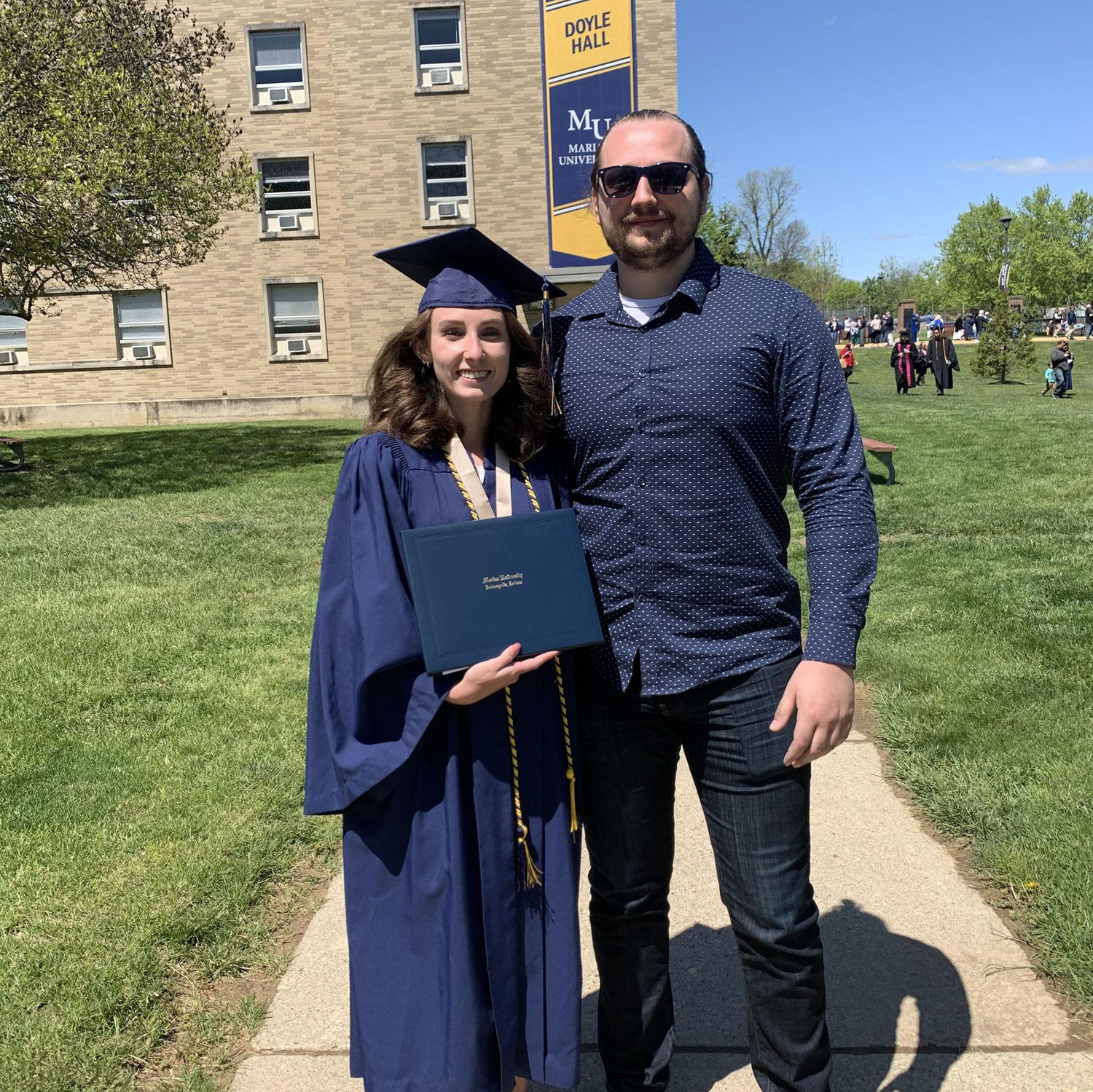 Inga's undergraduate graduation