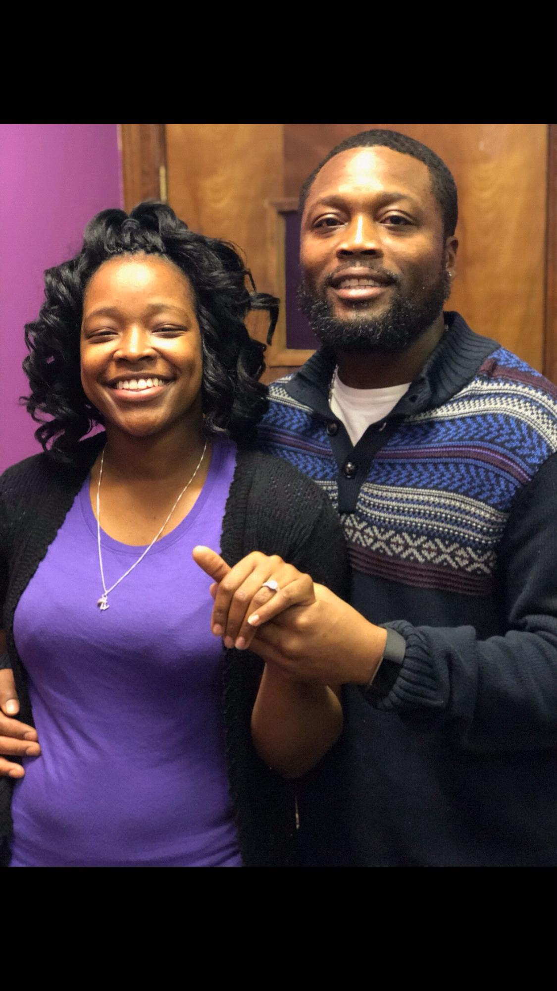 The night he proposed. 12.31.17