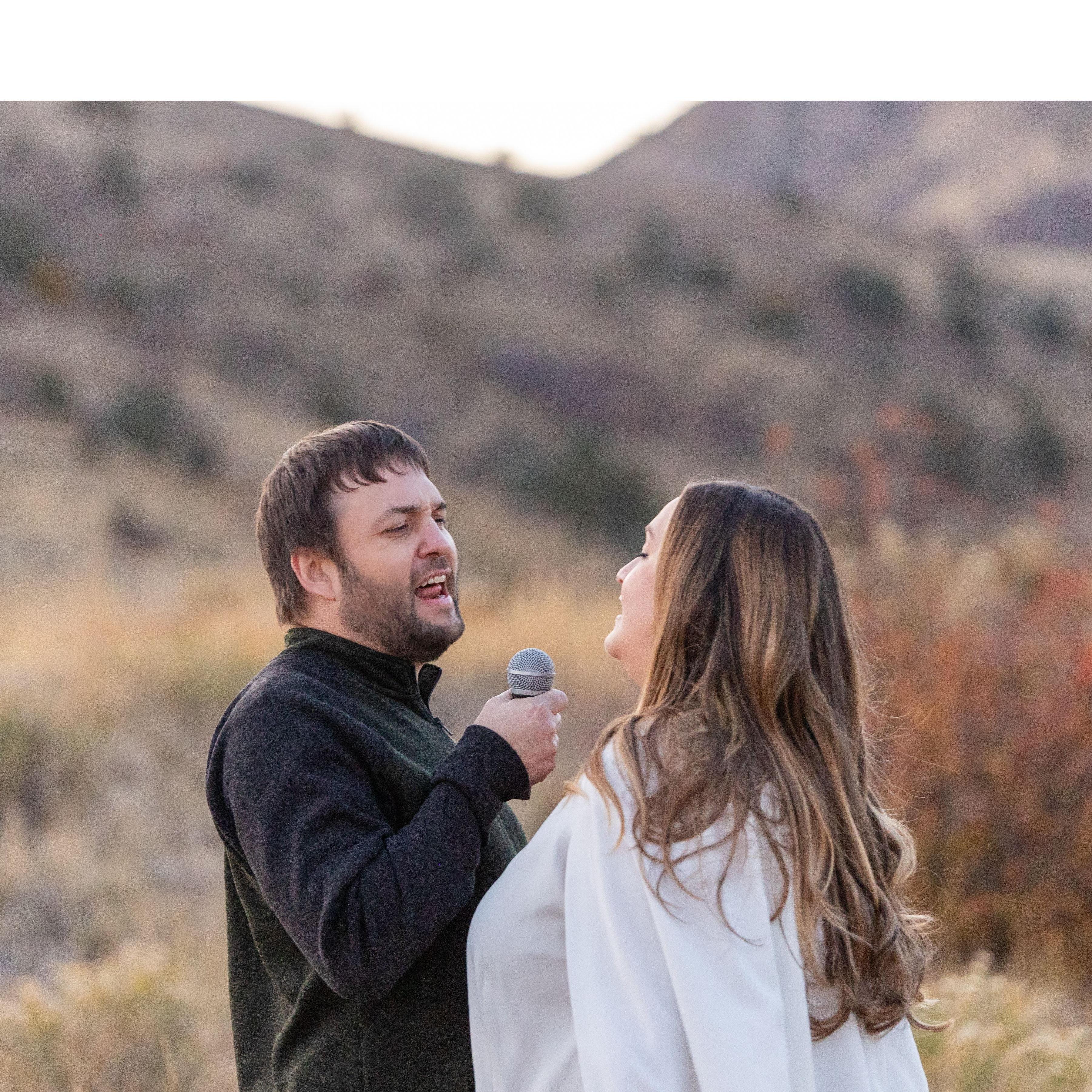 A little karaoke sesh was in order