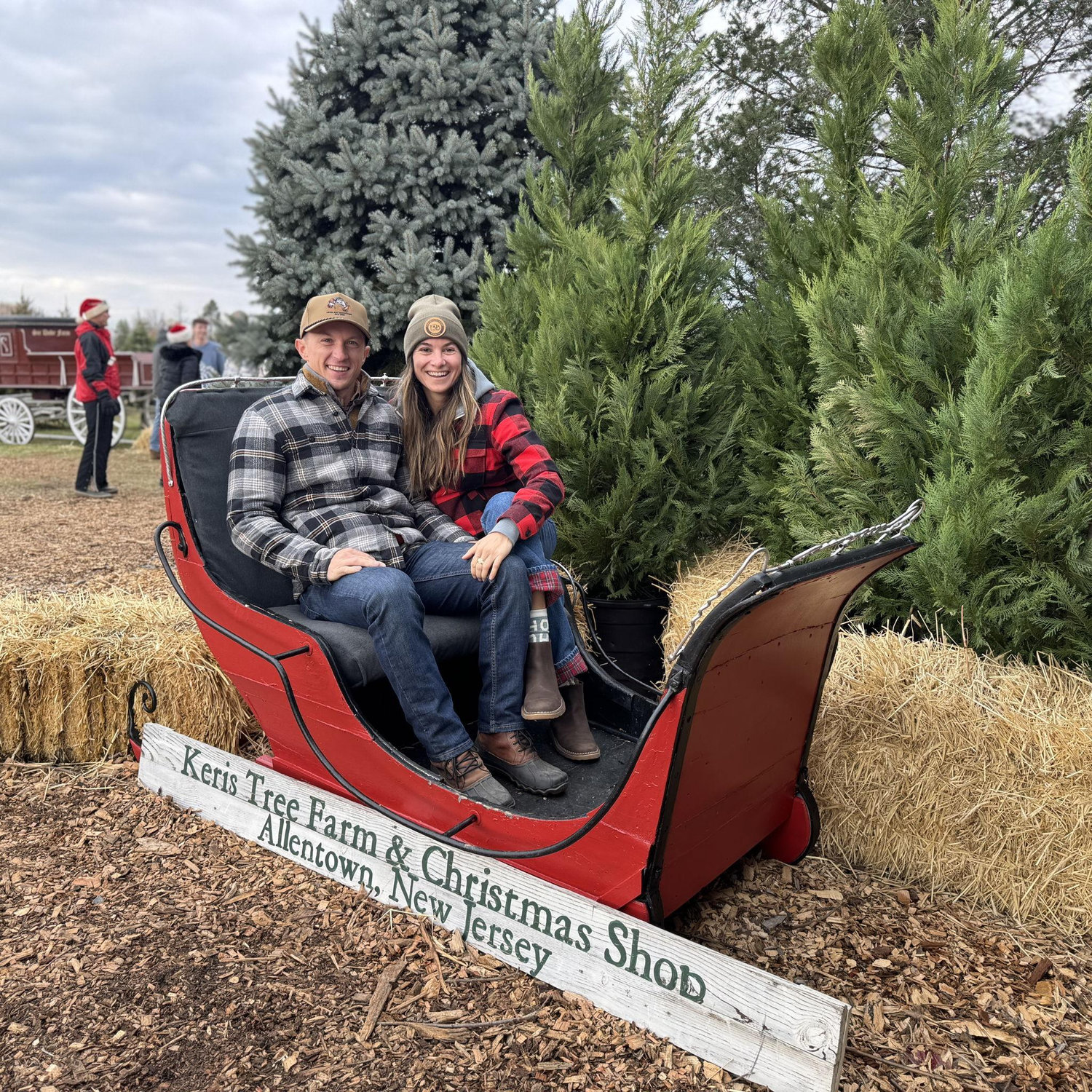 Christmas Tree Farm back home in NJ- 2024
