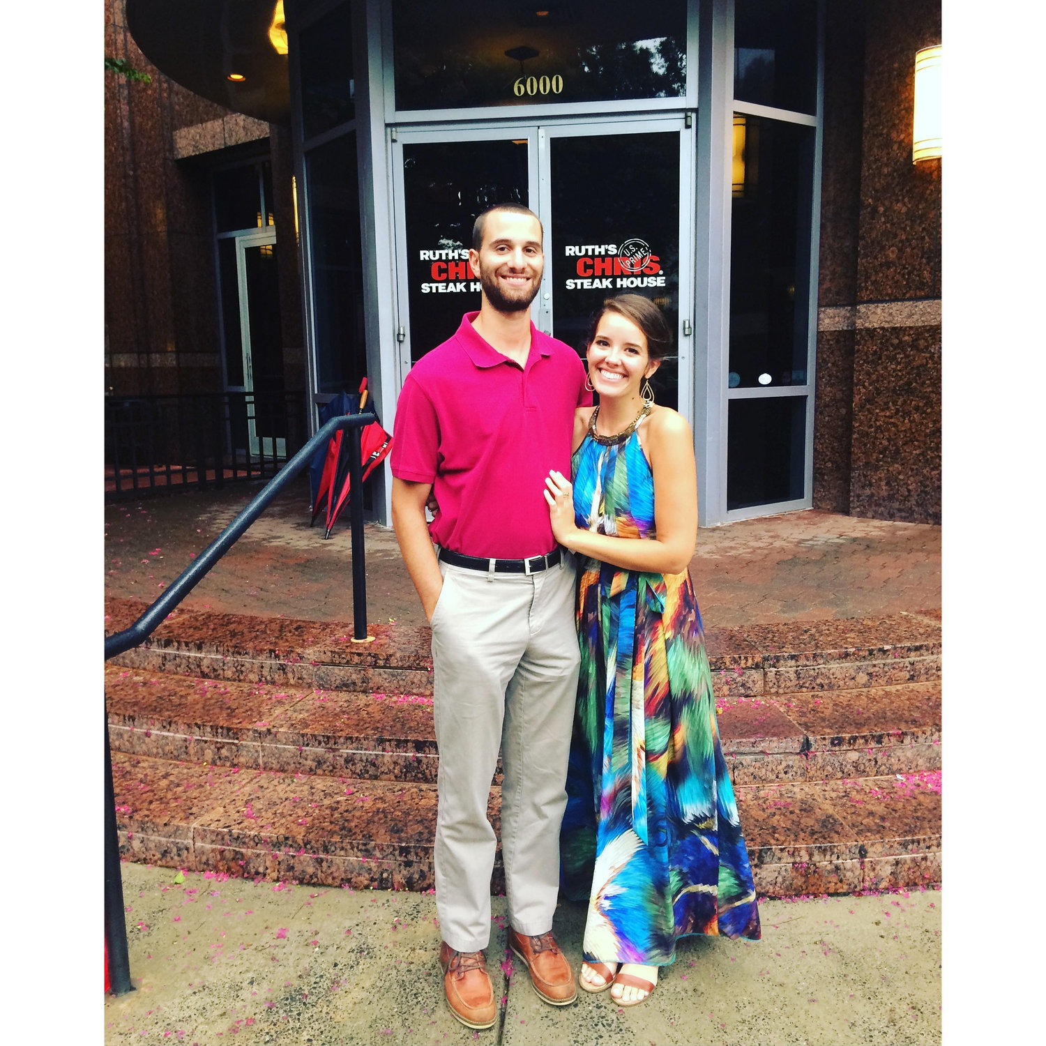 July 2017 - Chris and I treated ourselves to a night out at Ruth's Chris Steakhouse for the Queens Feast that happens each year for Charlotte Restaurant Week