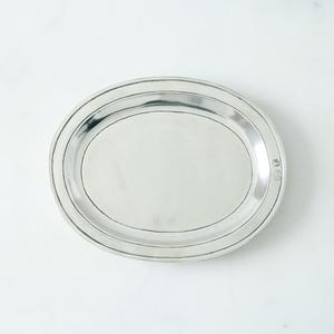 [Food52]: Small Oval Pewter Tray