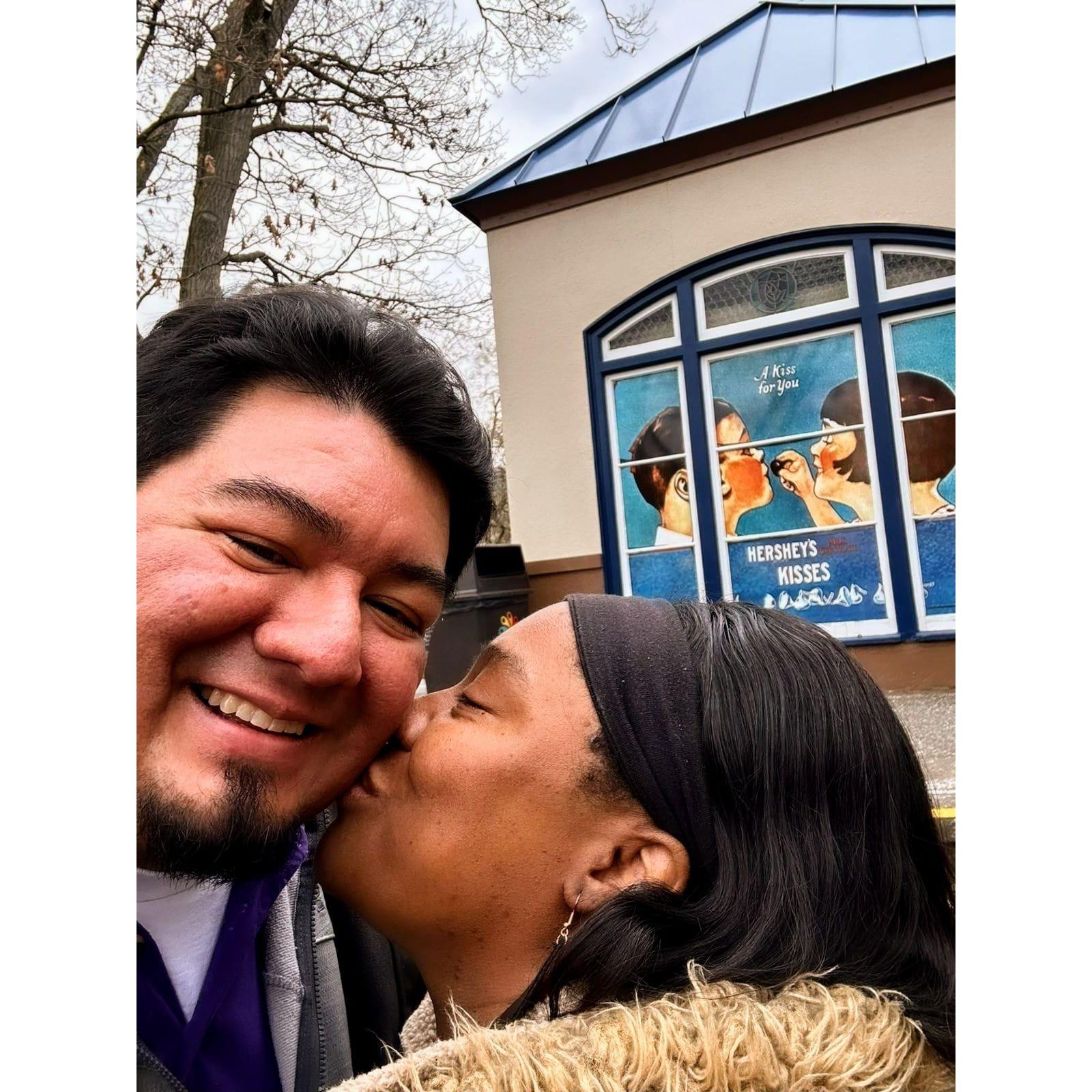 I will always find time to kiss Miguel