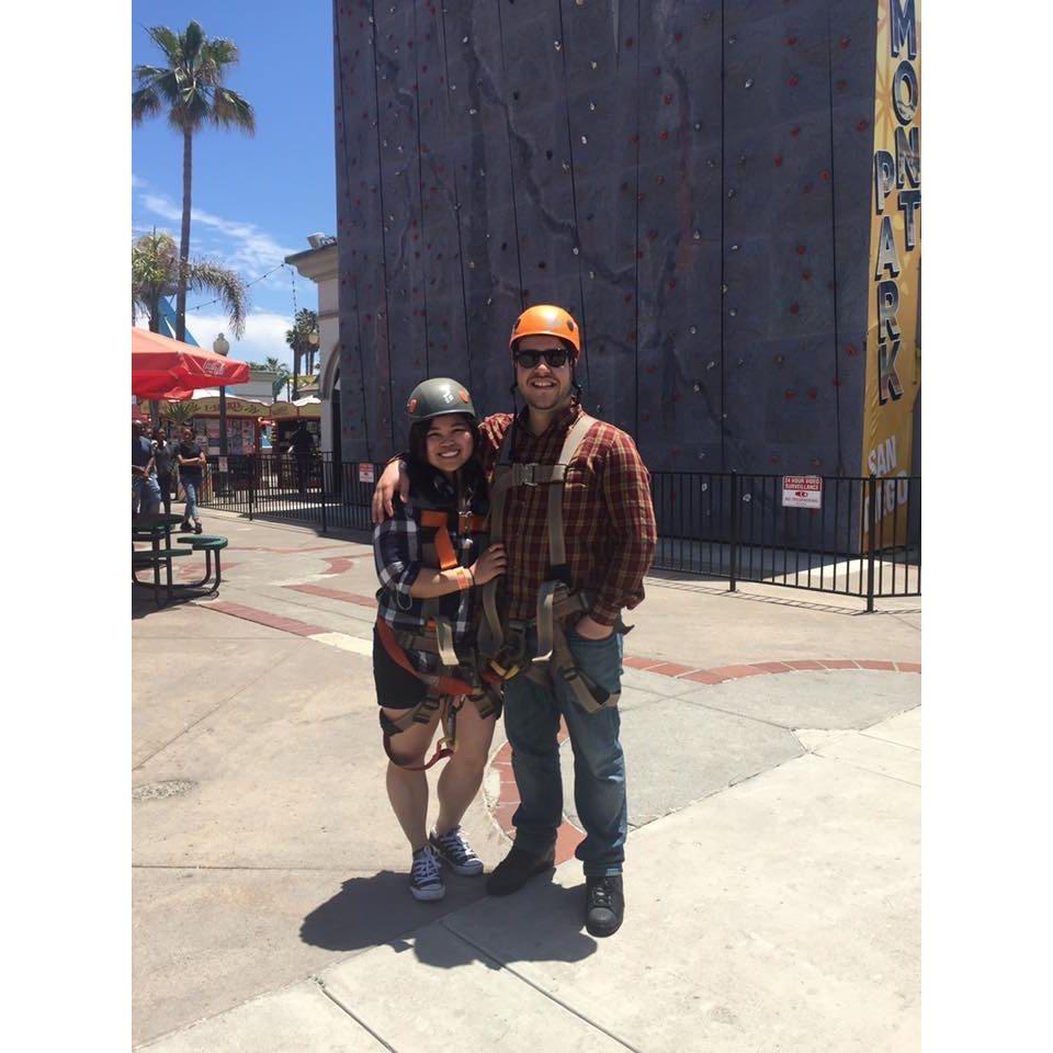 San Diego rock climbing, anyone? Circa 2017.