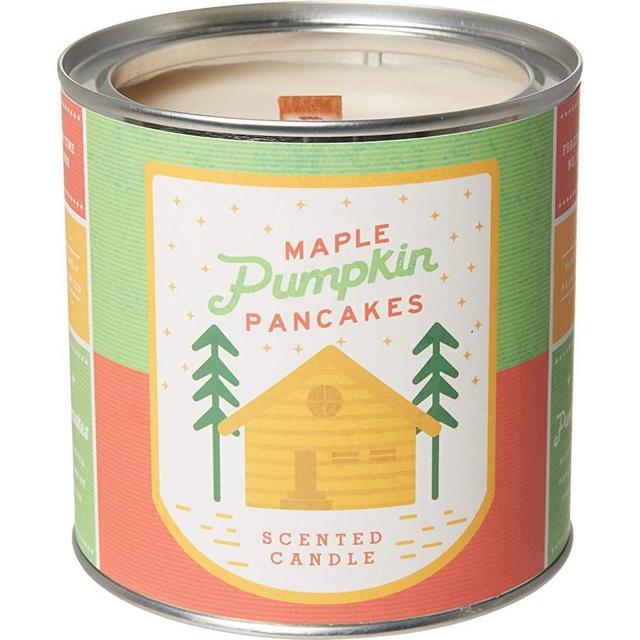 DW Home Favorites Collection Wood Wick 19oz Richly Scented Fall Candles (Maple Pumpkin Pancakes)