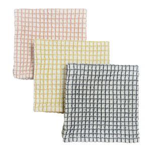 Waffle Weave Dishcloths 3 Count - World Market