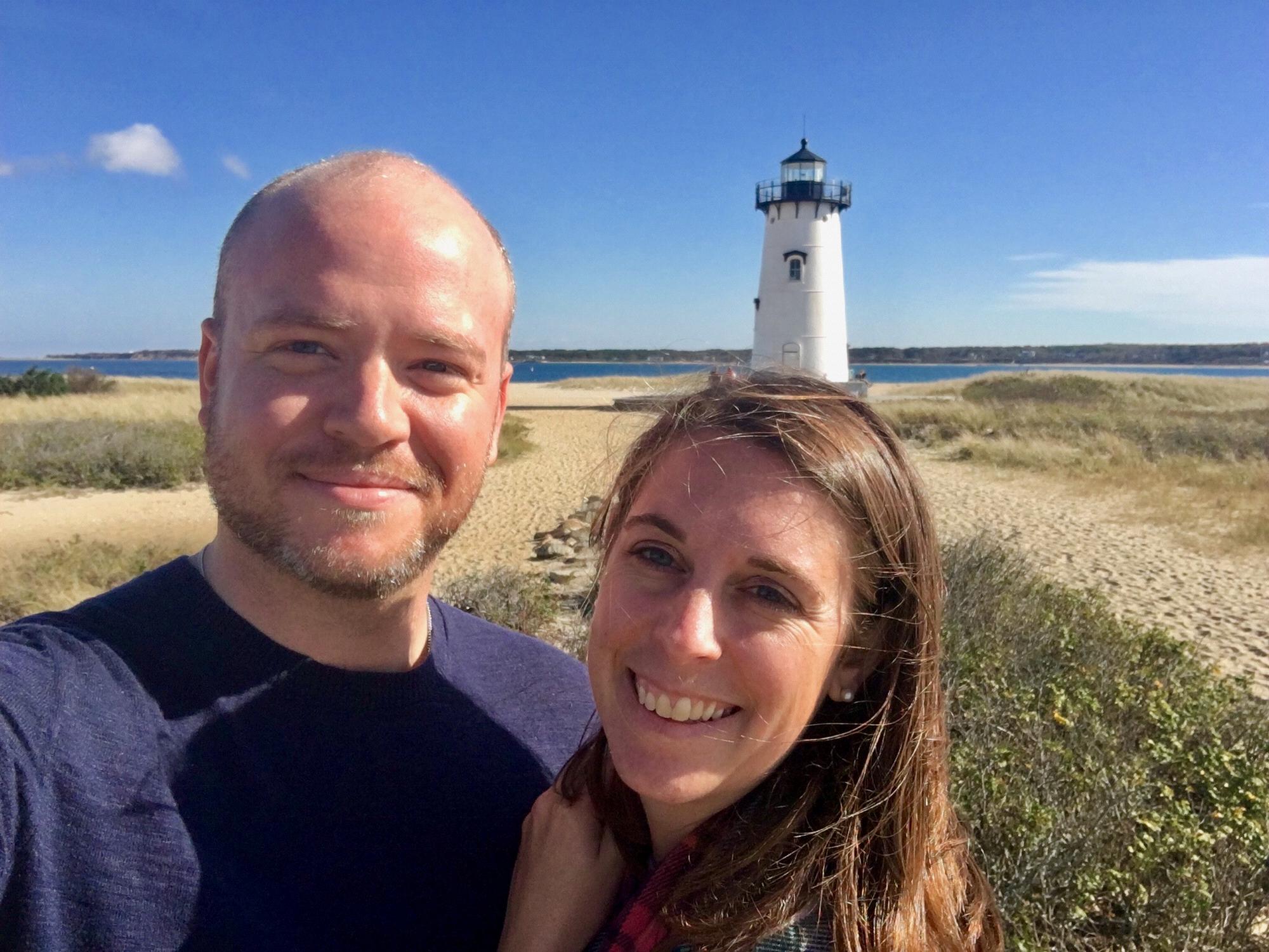 Paul’s first (of many) trips to the Cape- day trip to Martha’s Vineyard on the most perfect Fall day Oct 2017