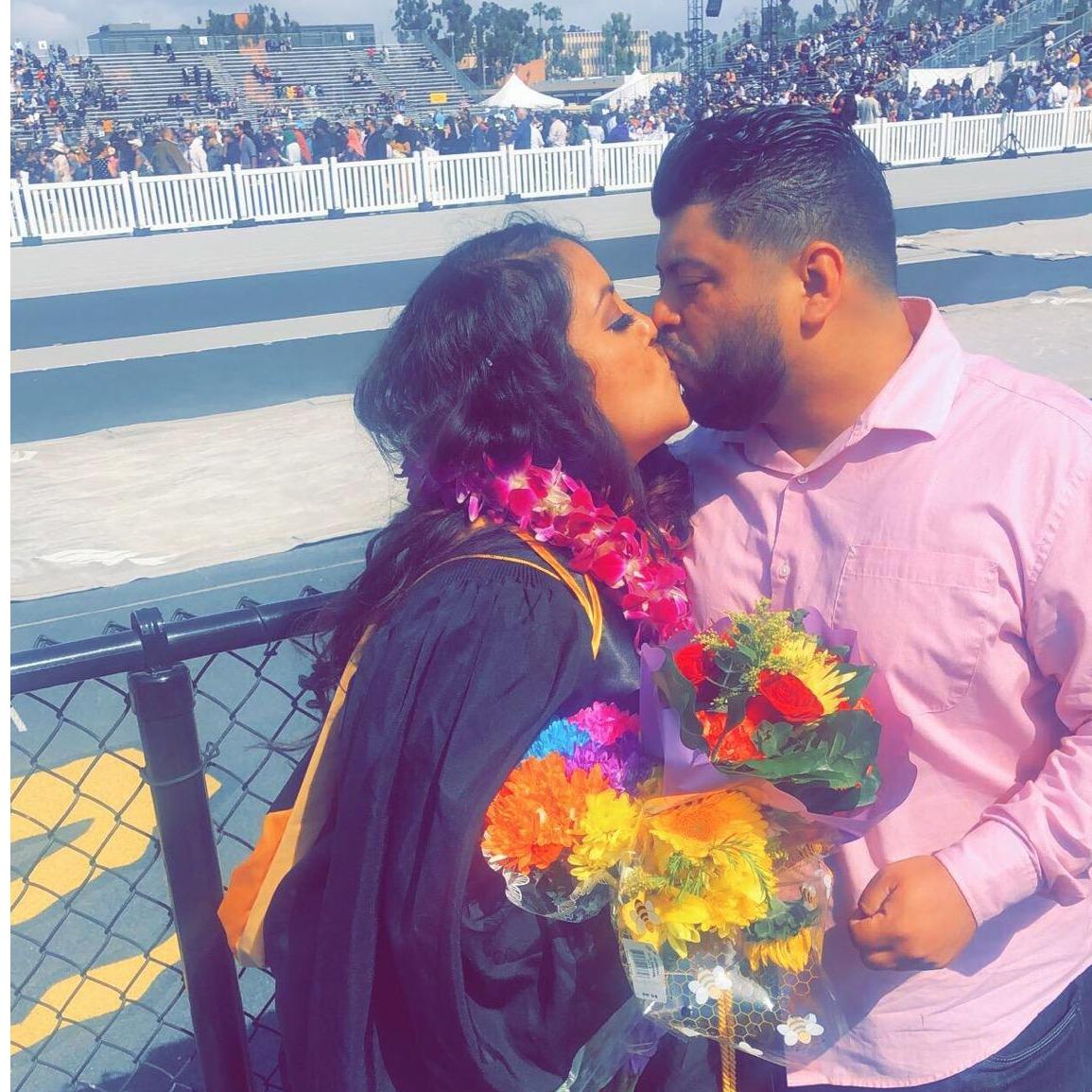 Evelyn's 2019 MSW Graduation - Ariel is the best supporter, without him this would have been 3x more difficult. Through the years we have pushed and encouraged each other to reach our goals.