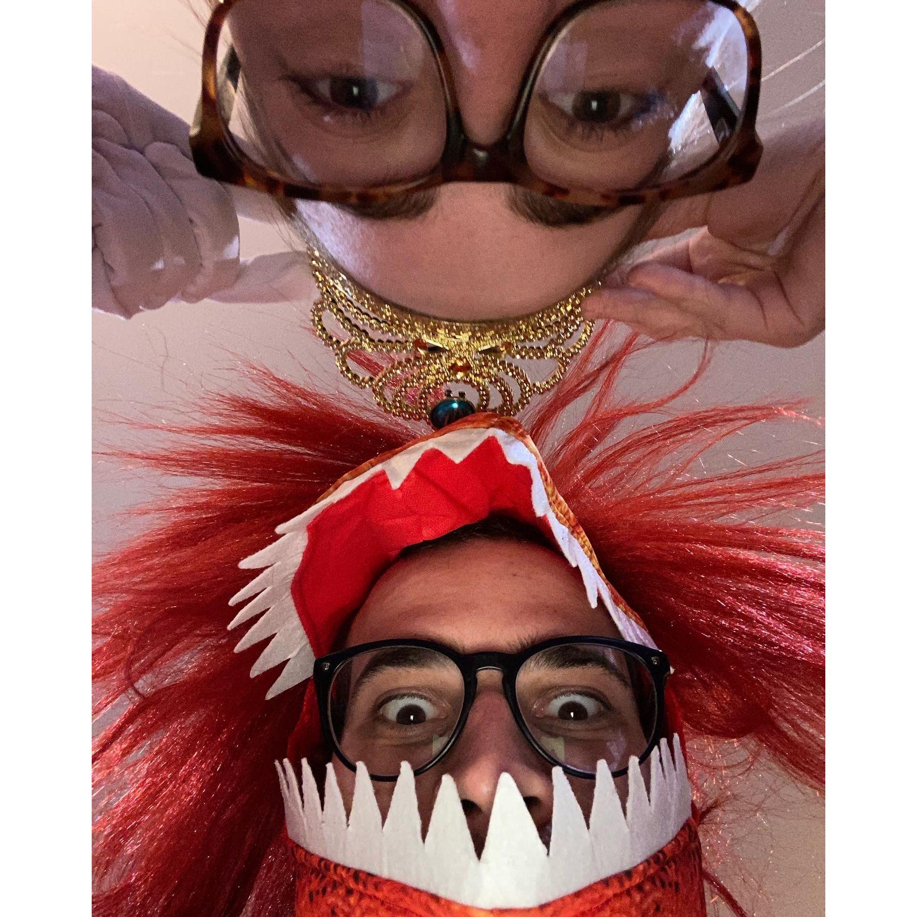 Halloween 2021: Bowser and Princess Peach