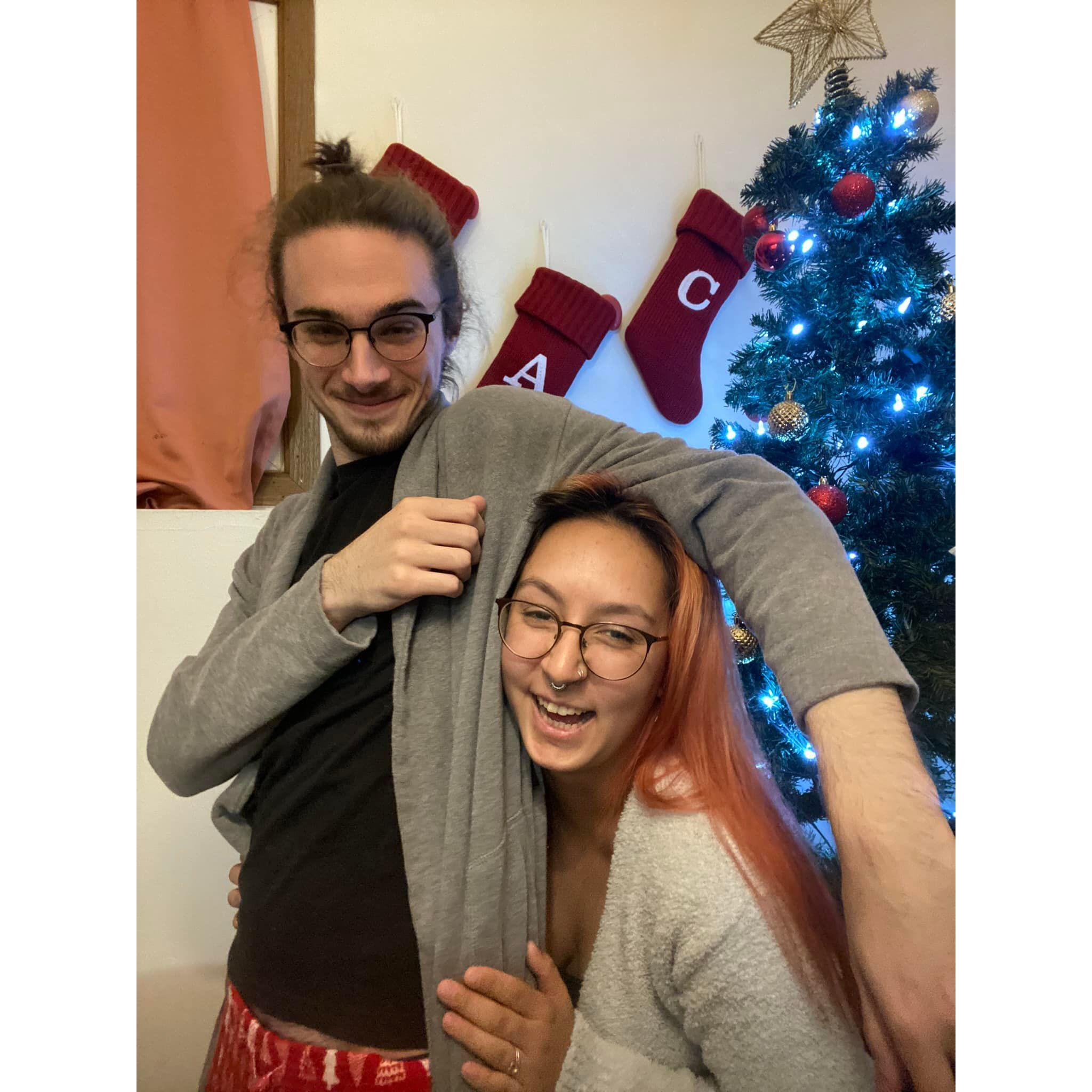 our first christmas living together! 2023