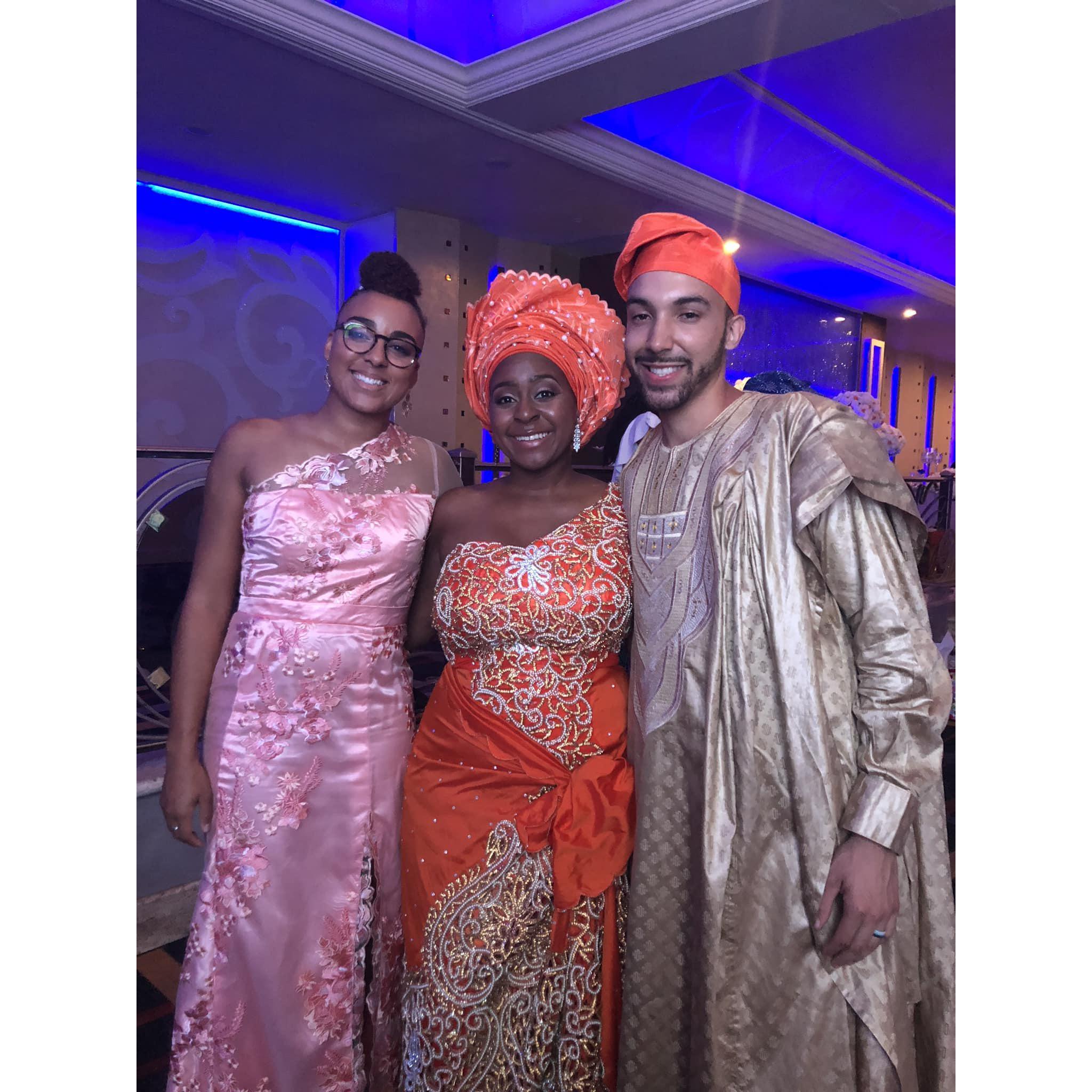 My naija sister and brother Naomi and Nate!