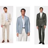 Gentlemen, we encourage you to dress in a neutral color suit. No jeans please!! Ties not required.