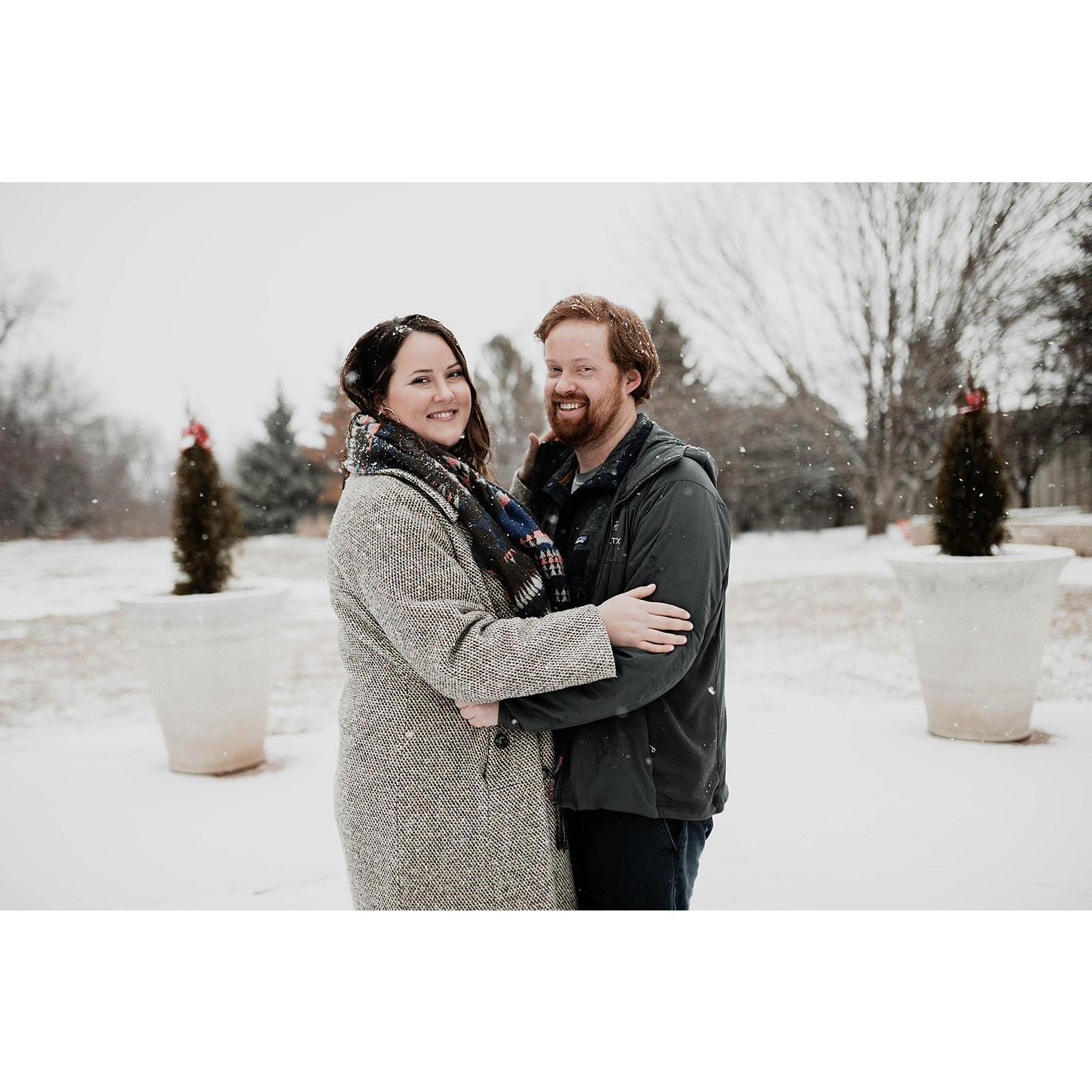 01.23.2021 Proposal at Lauritzen Gardens