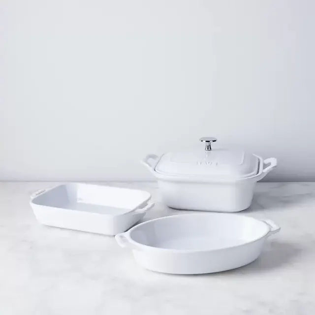 Staub 4-Piece Ceramic Baking Dish Set